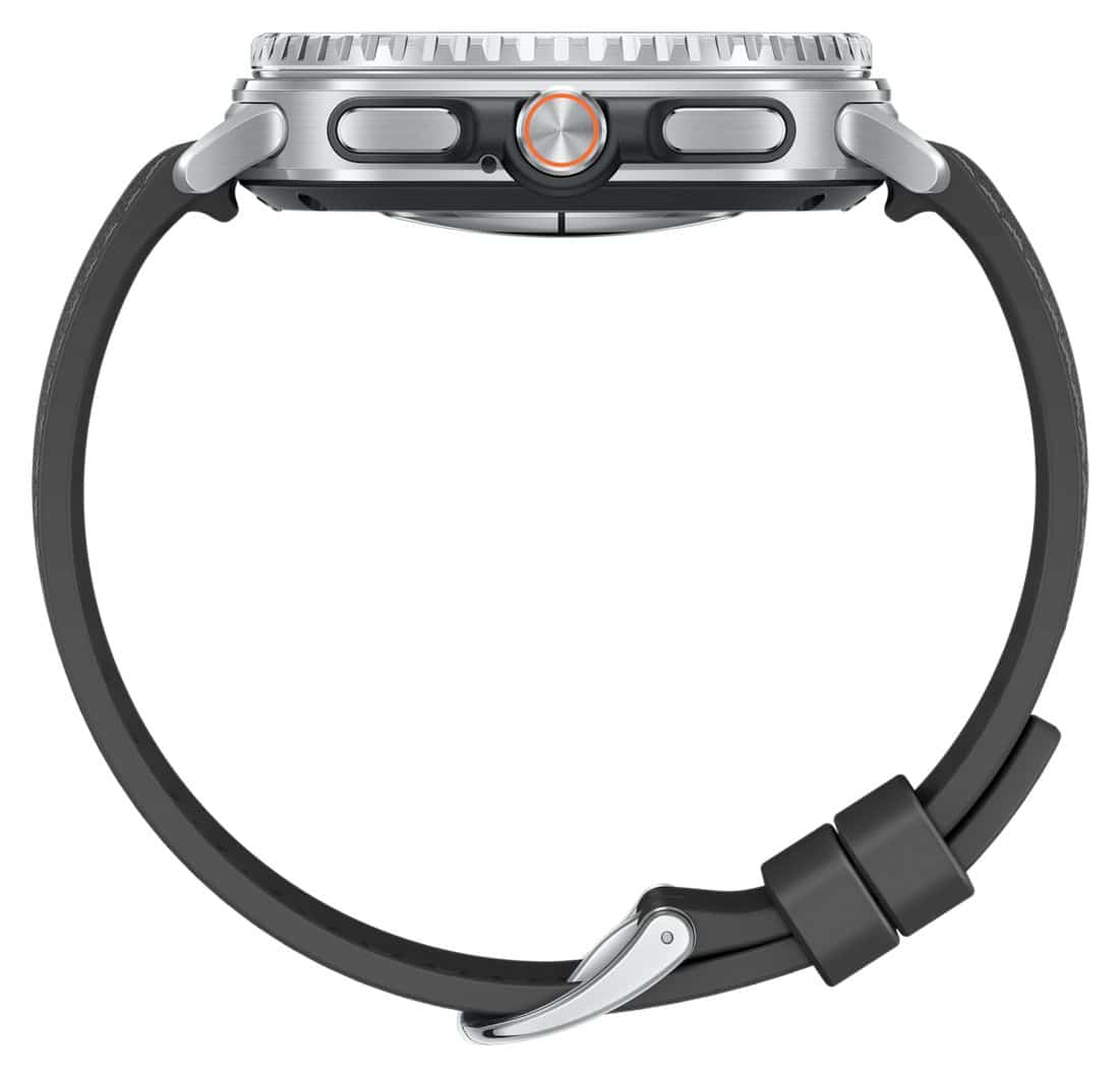 Galaxy Watch8 Classic Digital 46 mm Smartwatch Rund IP68 40 h 327 ppi  (Silber) 