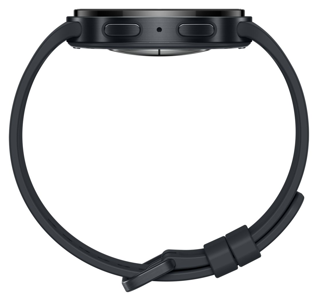 Galaxy Watch9 Digital 44 mm Smartwatch Rund IP68 327 ppi  (Graphit) 