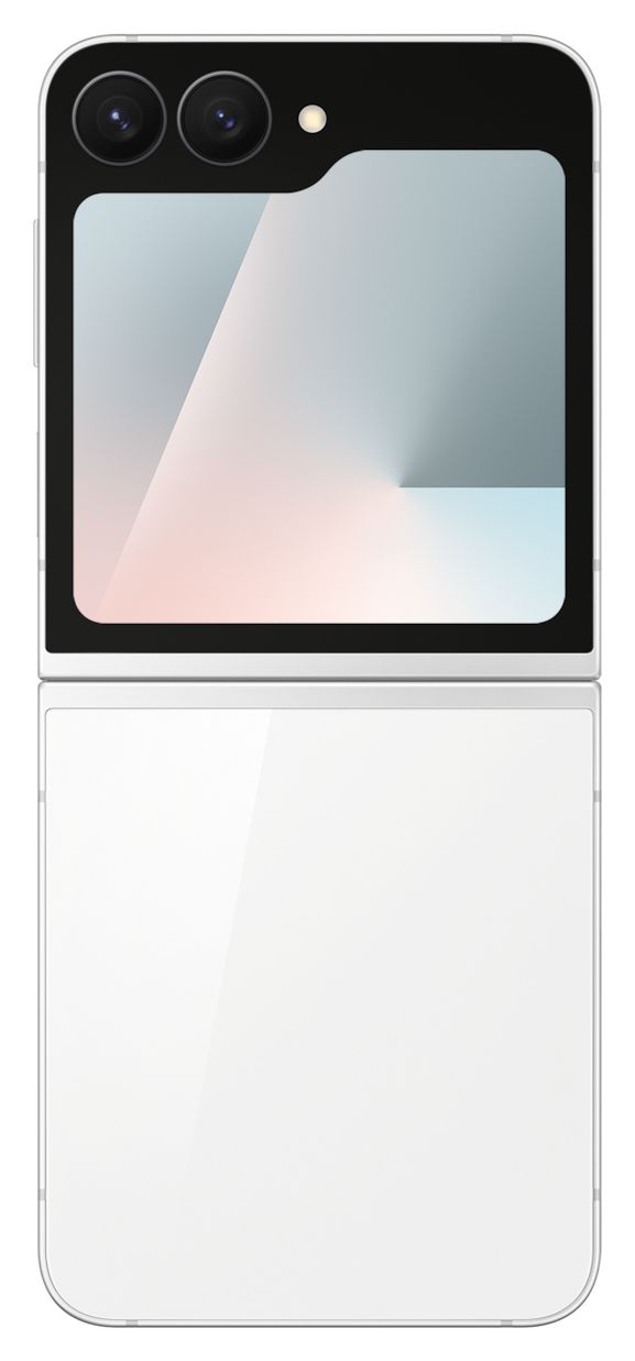 Galaxy Z Flip7 FE 128 GB 5G Smartphone 17 cm (6.7 Zoll) 2,9 GHz Android 50 MP Dual Kamera Dual Sim WiFi 6  (Weiß) 