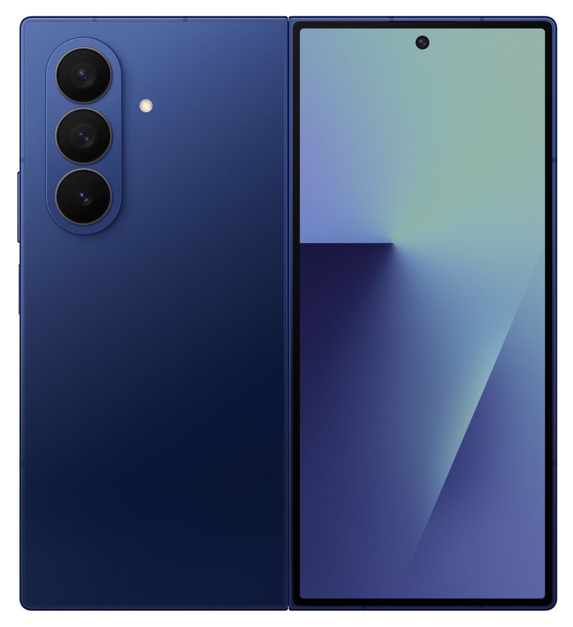 Galaxy Z Fold7 512 GB 5G Smartphone 20,3 cm (8 Zoll) 3,5 GHz Android 200 MP Dreifach Kamera Dual Sim WiFi 7 (Blue Shadow) 