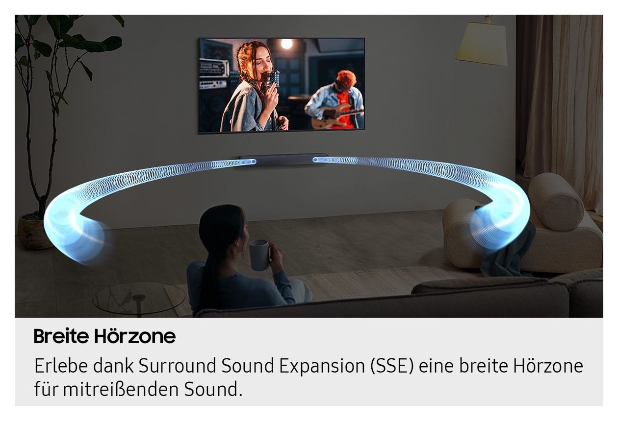 HW-B410GF Soundbar 2.0 Kanäle  (Schwarz) 