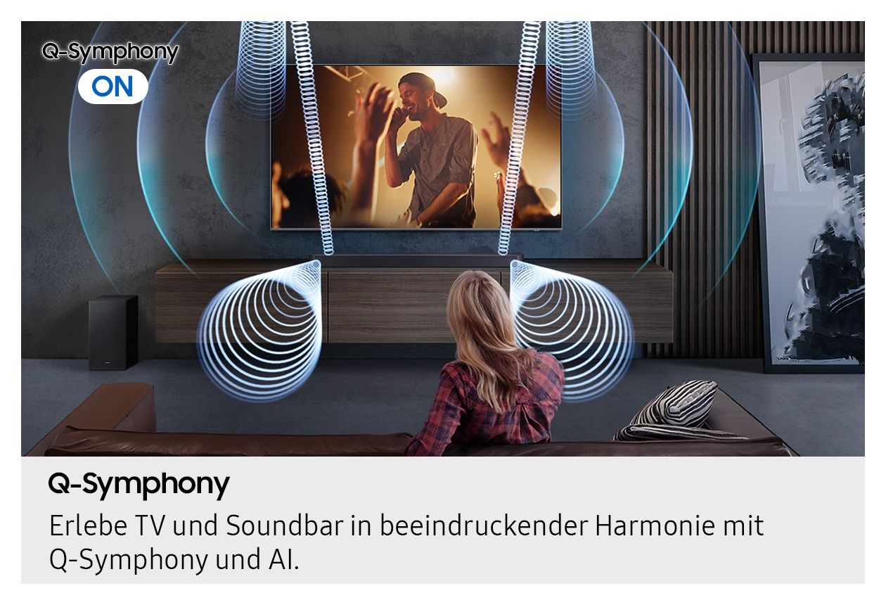 HW-Q610GF Soundbar 3.1.2 Kanäle  (Schwarz) 