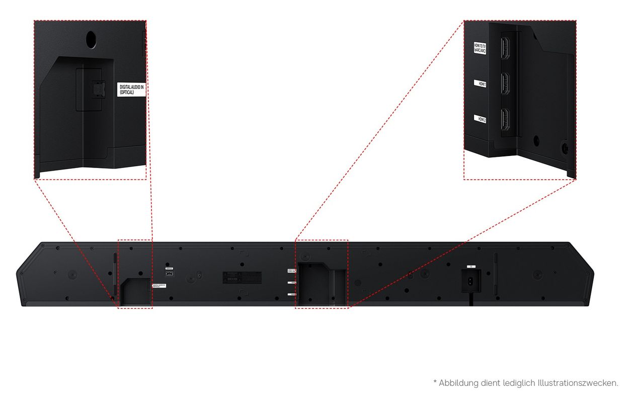 HW-Q995GH Soundbar 11.1.4 Kanäle  (Schwarz, Titan) 