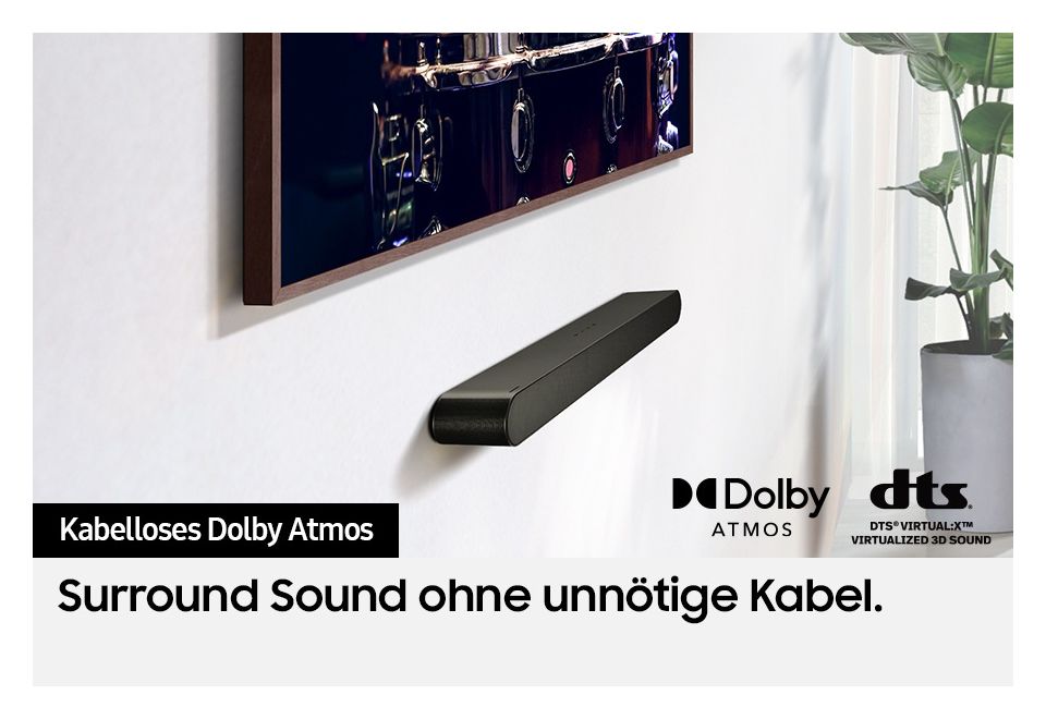 HW-S66GD/ZG Soundbar 200 W 5.0 Kanäle  (Schwarz) 