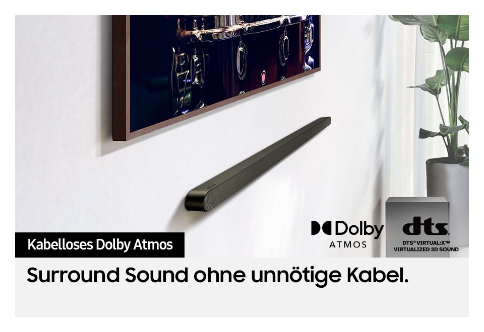 HW-S710GD Soundbar 250 W 3.1 Kanäle  (Schwarz, Titan) 