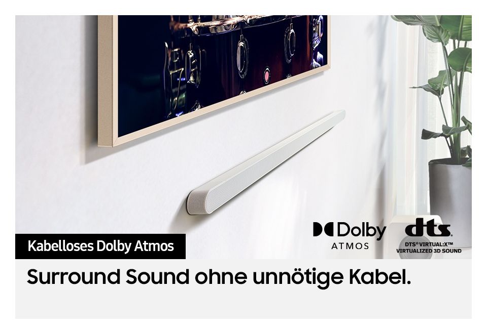 HW-S811GD Soundbar 330 W 3.1.2 Kanäle  (Weiß) 