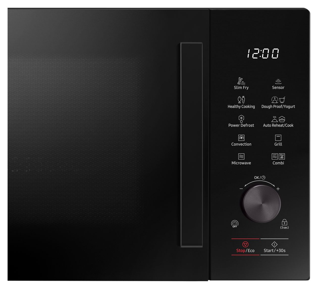 MC28A5137CK Freistehende Mikrowelle 900 W Größe: mittel 6 Stufen Grill  (Schwarz) 