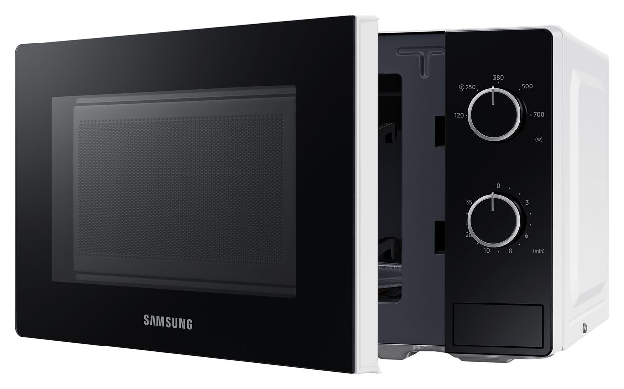 MS20A3010AH Freistehende Mikrowelle 700 W Größe: klein 5 Stufen  (Schwarz, Weiß) 