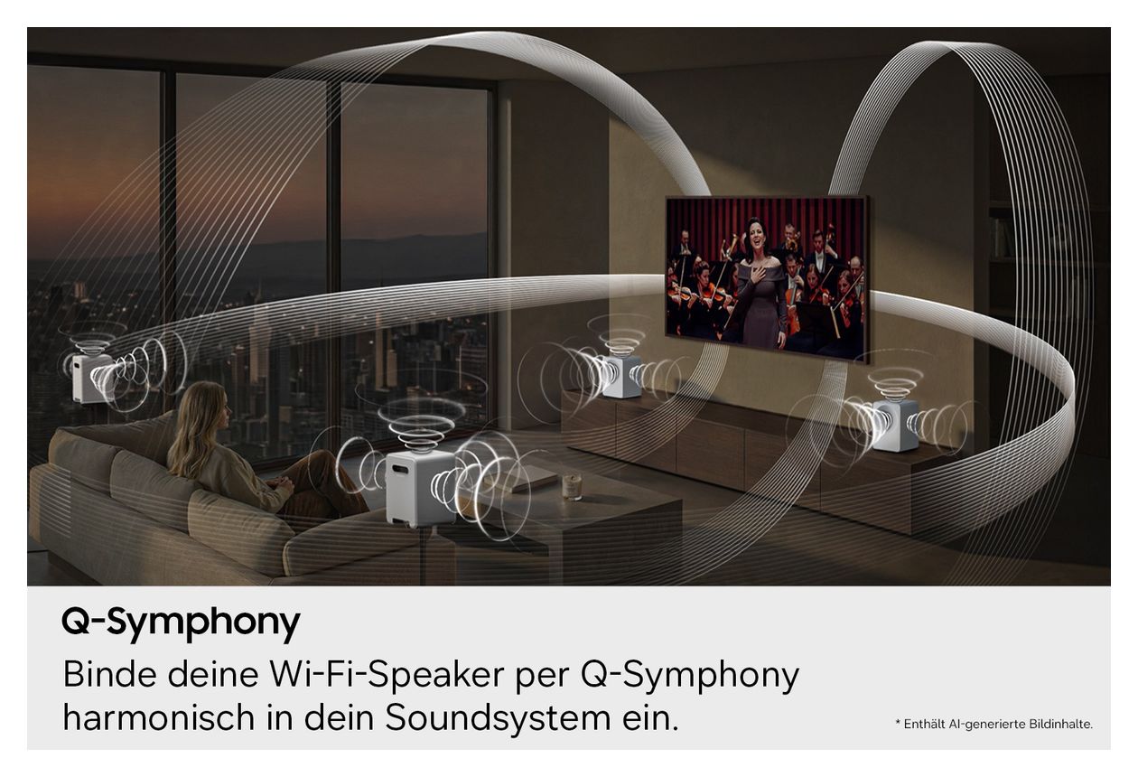 Music Studio 7 HW-LS71H/ZG Wlan Lautsprecher mit Bluetooth  (Weiß) 