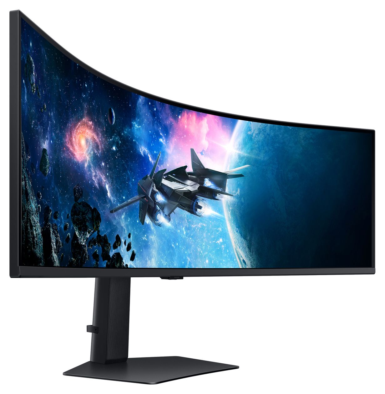 Odyssey G9 LS49CG954EUXEN Quad HD Monitor 124,5 cm (49 Zoll) 32:9 1 ms 450 cd/m²  (Schwarz) 