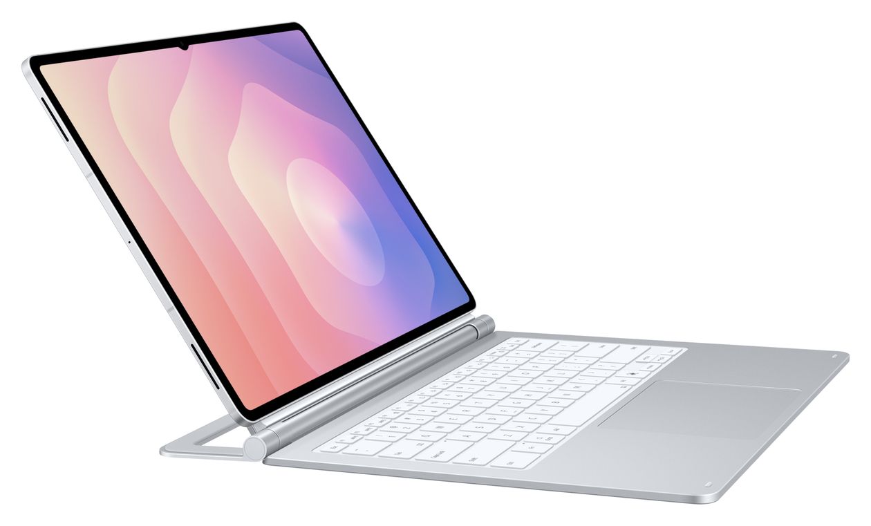 Pro Keyboard für Samsung Galaxy Tab S11 Ultra  (Silber) 