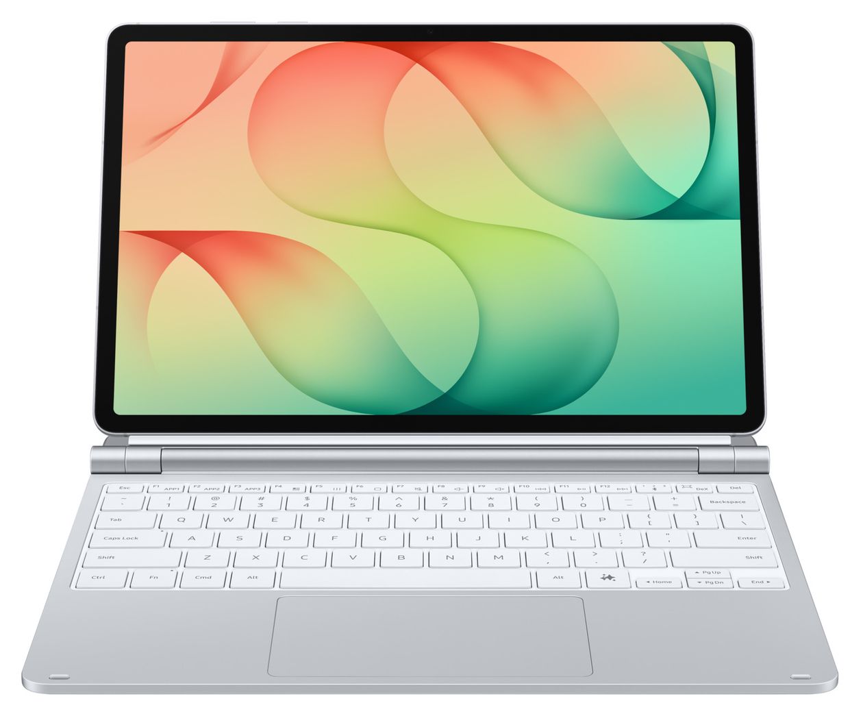 Pro Keyboard für Samsung Galaxy Tab S12+  (Silber) 