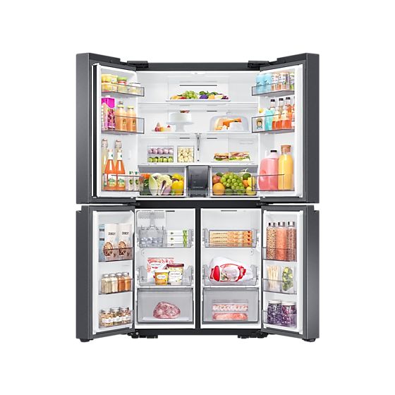 RF59C700EB1 Side-by-Side Kühl-/ Gefrierkombination French Door 390 l / 259 l 362 kWh NoFrost 1746 mm x 912 mm  (Schwarz) 