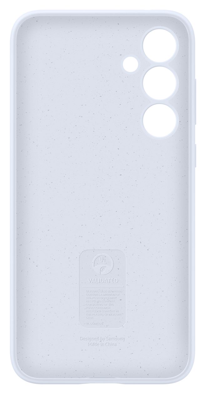 Silicone Cover für Samsung Galaxy A35  (Hellblau) 