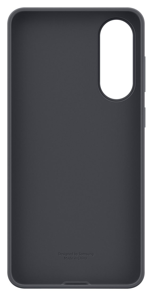Silicone Case Cover für Samsung S25 Edge  (Schwarz) 
