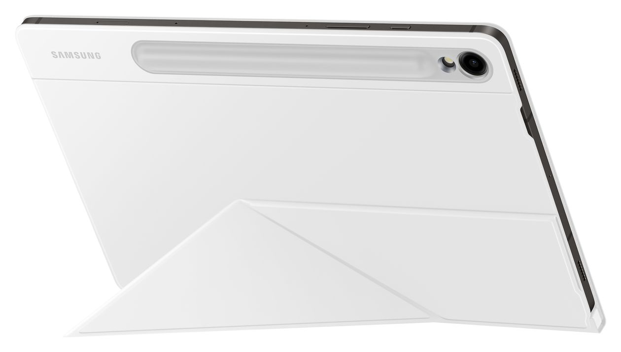 Smart Book Cover für Samsung Galaxy Tab S9/S9 FE/S10 FE/S10 Lite bis 27,9 cm (11") (Weiß) 