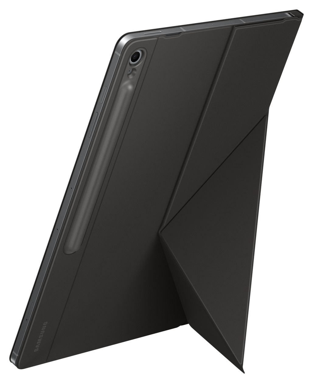Smart Book Cover für Samsung Galaxy Tab S10 FE+ bis 27,7 cm (10.9") (Schwarz) 