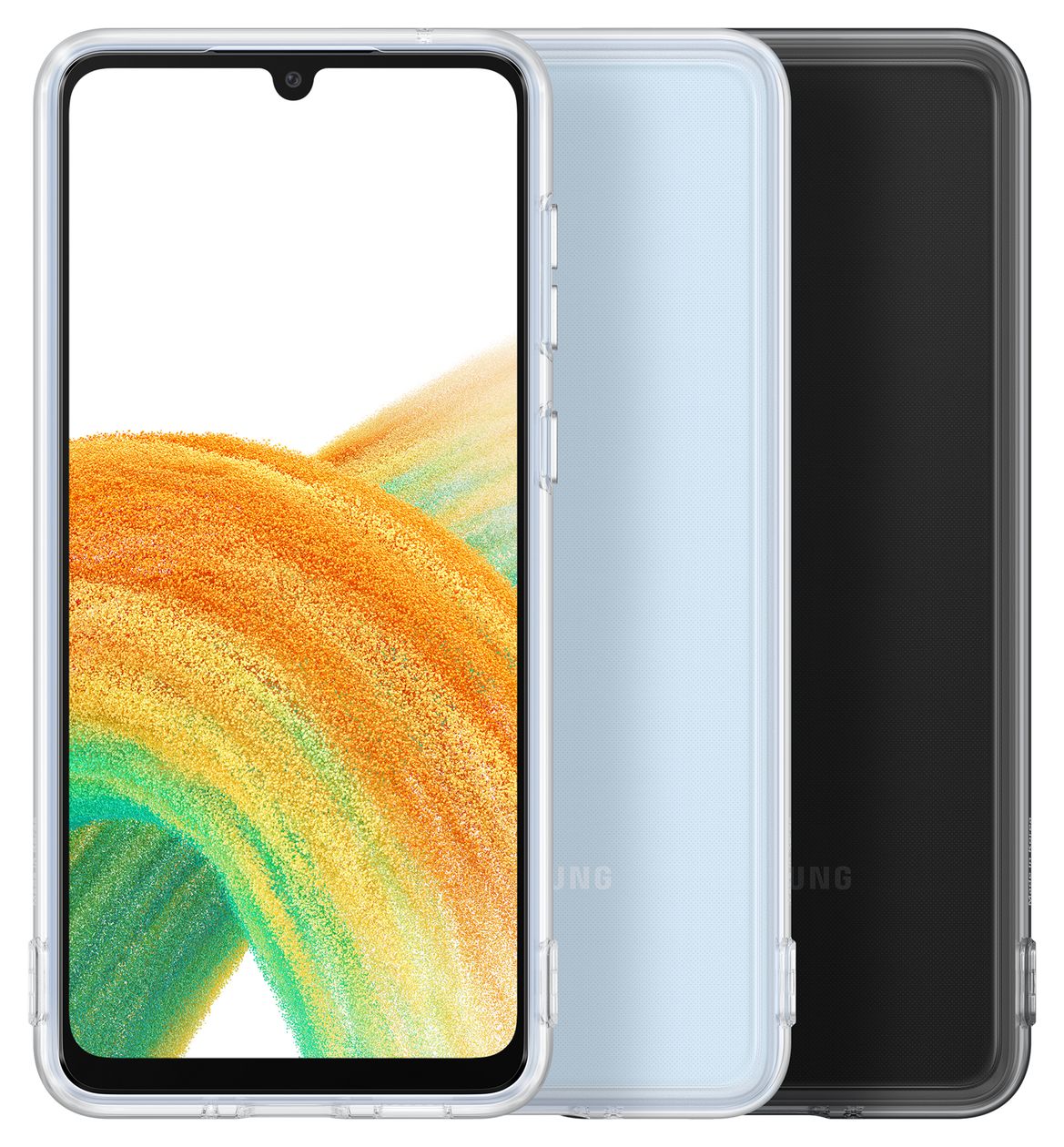 Soft Clear Cover für Samsung Galaxy A33 5G  (Transparent) 