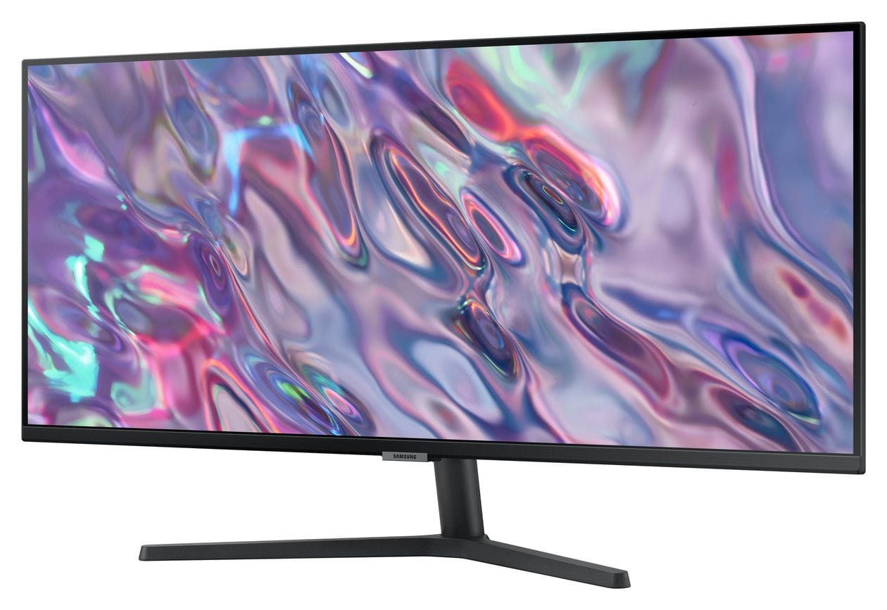 ViewFinity LS34C500GAUXEN Quad HD Monitor 86,4 cm (34 Zoll) 21:9 5 ms 300 cd/m²  (Schwarz) 