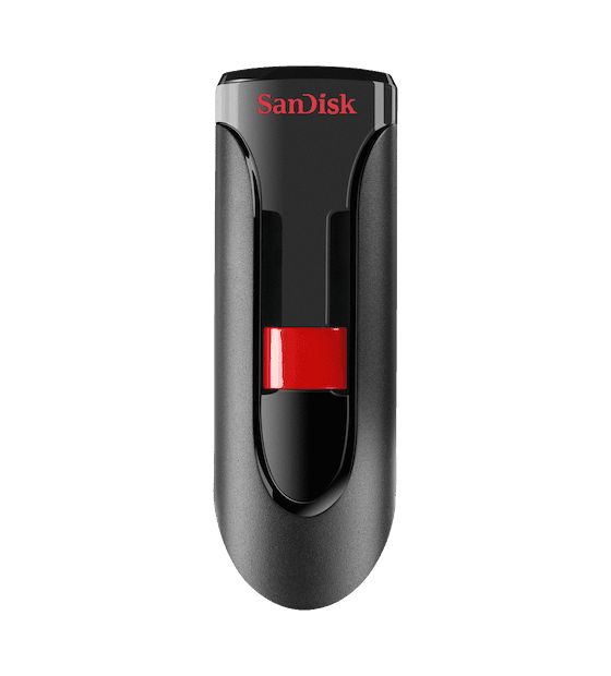 Cruzer Glide USB Typ-A Stick 256 GB  (Schwarz, Rot) 