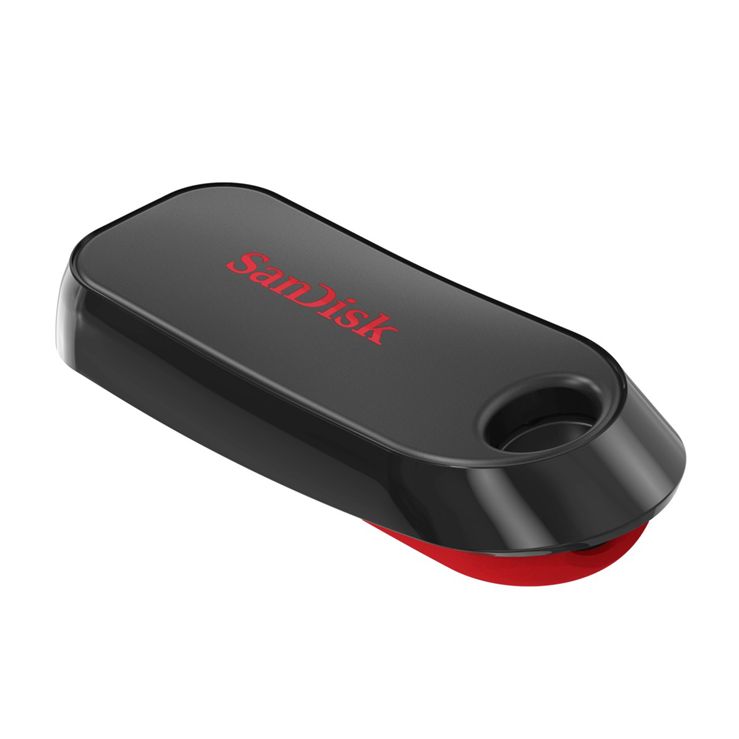 Cruzer Snap USB Typ-A Stick 128 GB  (Schwarz, Rot) 