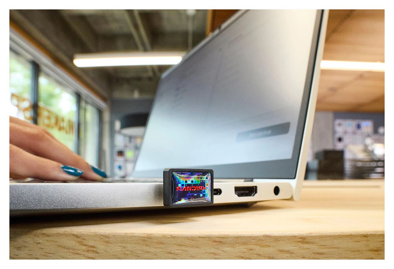 Extreme Fit USB Typ-C Stick 512 GB  (Schwarz) 