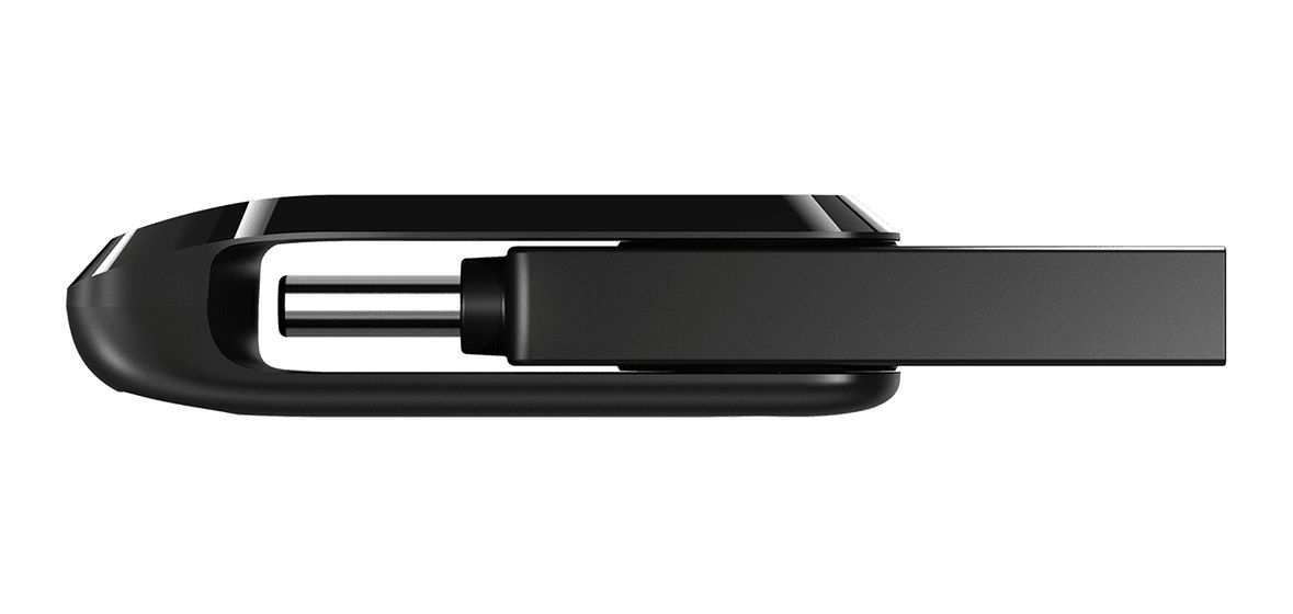 Ultra Dual Drive USB Type-A / USB Type-C Stick 128 GB  (Schwarz, Silber) 