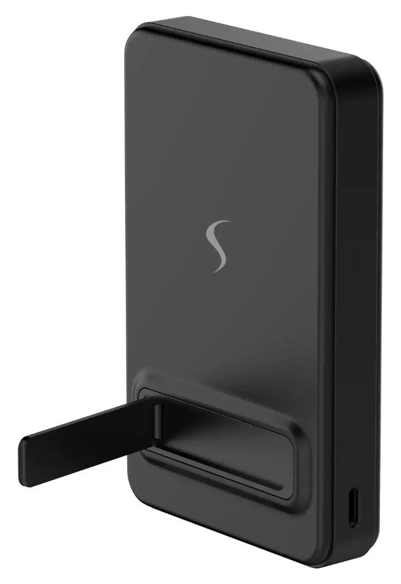 MagPower Max 10000 mAh Powerbank USB Typ-C Kabelloses Laden  (Schwarz) 