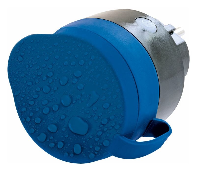 Steckdosenadapter Outdoor WiFi mit Einspeisemessfunktion  (Schwarz/Blau) 