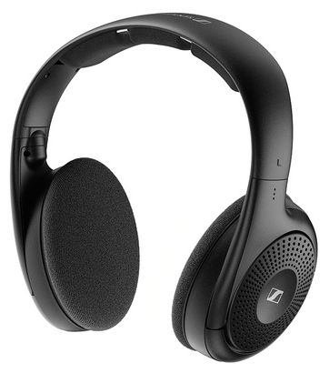 RS120-W Ohraufliegender Bluetooth Kopfhörer kabellos 20 h Laufzeit (Schwarz) 