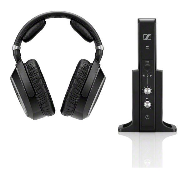 RS195-U Over Ear Kopfhörer kabellos 18 h Laufzeit  (Schwarz) 