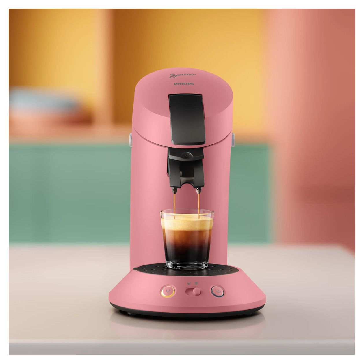 CSA210/35 Original Plus Kaffeepad Maschine  (Rot) 