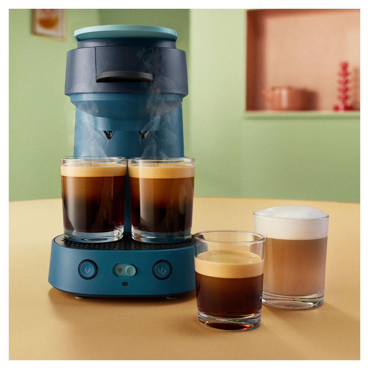CSA225/00 Senseo Vibe Kaffeepad Maschine  (Blau) 