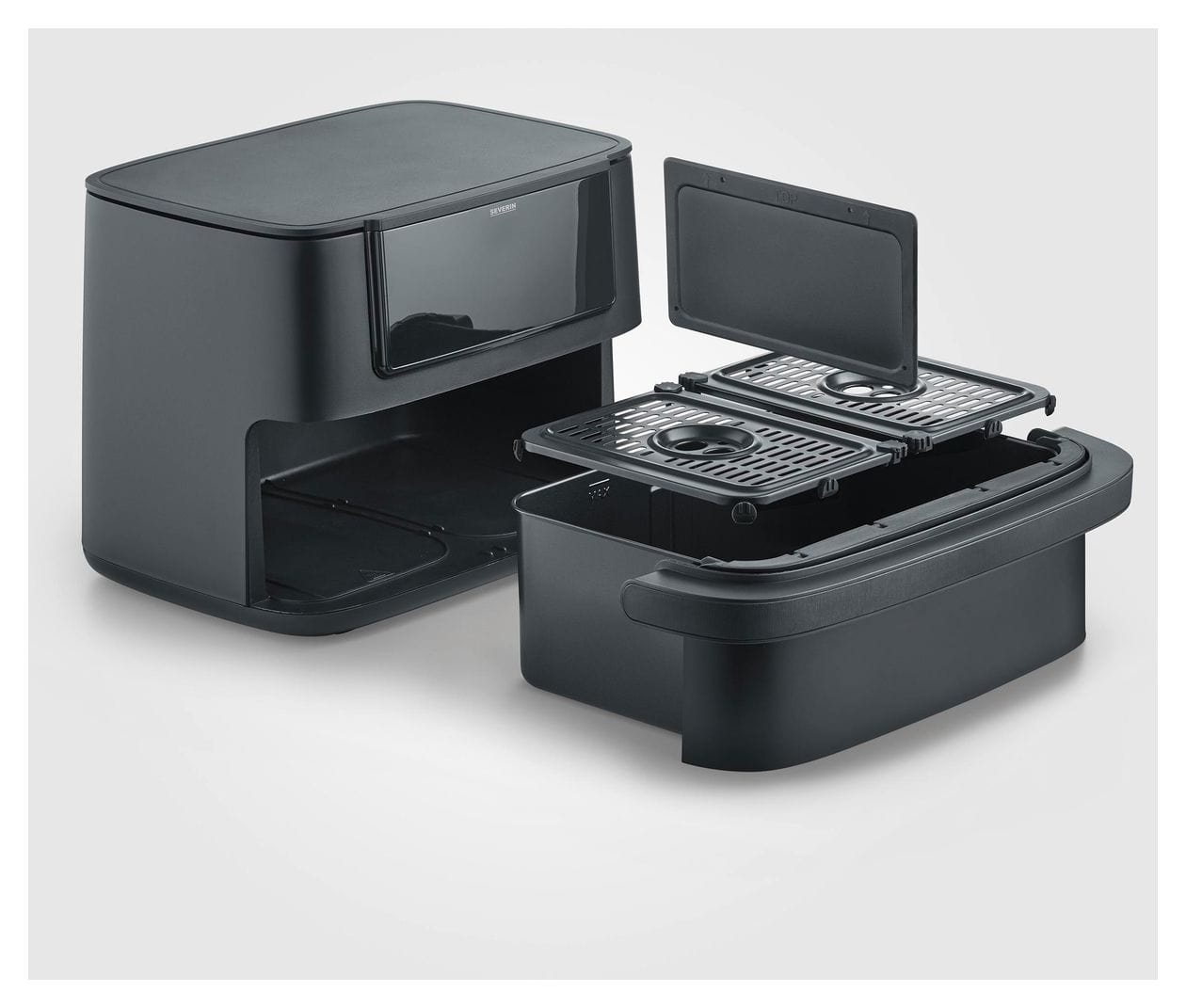 FR2490 Doppel Heißluftfritteuse 9 l 2600 W  (Schwarz) 