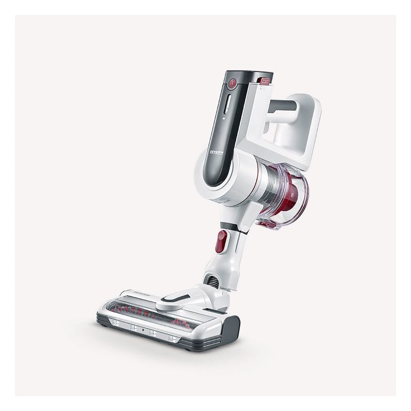 HV7166 Handstaubsauger Beutellos bis 60 min Laufzeit 25,2 V HEPA  (Rot, Weiß) 