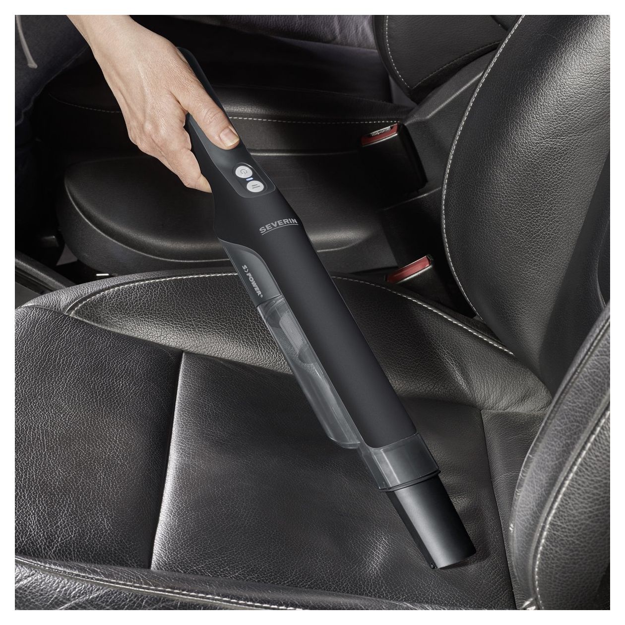 HV9589 Handstaubsauger Beutellos bis 30 min Laufzeit 11,1 V HEPA  (Schwarz) 