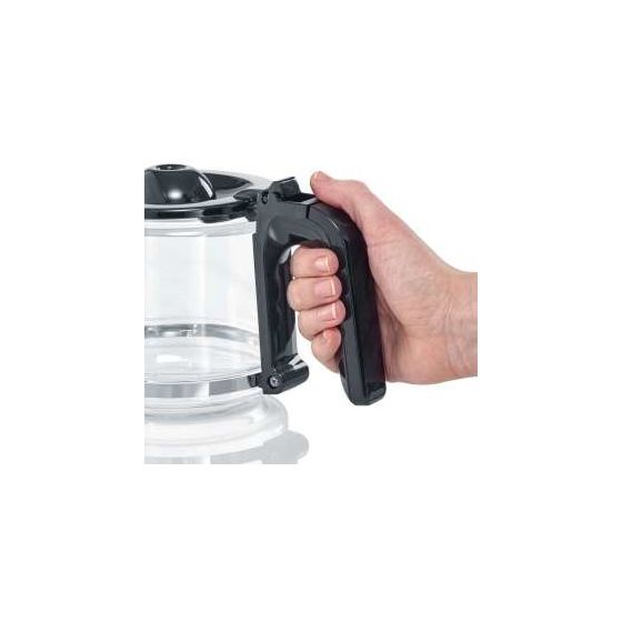 KA4825 10 Tassen Filterkaffeemaschine  (Schwarz, Edelstahl) 