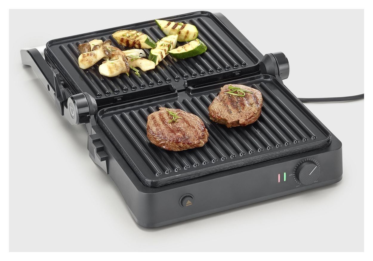 KG2398 1800 W mit 300 x 220 mm Fläche  (Schwarz, Weiß) 