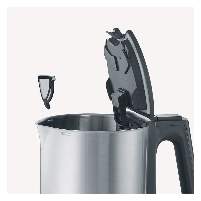 WK3409 1,7 l Wasserkocher 2200 W  (Schwarz, Edelstahl) 