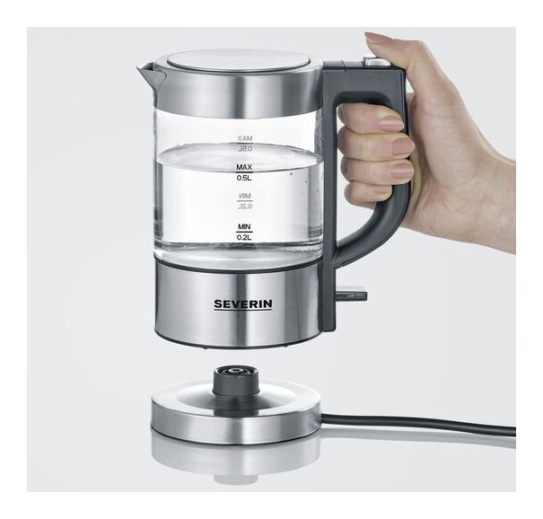 WK3472 0,5 l Wasserkocher 1100 W  (Silber) 