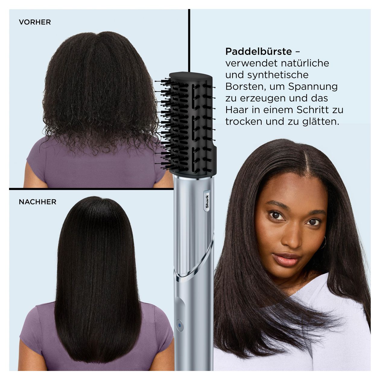 HD476WHEU FlexStyle 6-in-1 Multistyler 1650 W  (Blau) 