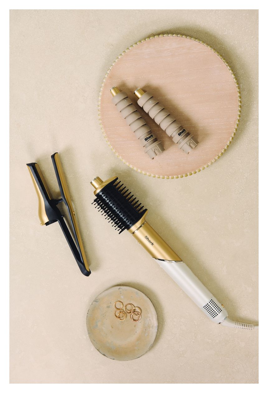 HD6041SEU Glam Straight & Waves Multistyler 1400 W  (Gold) 