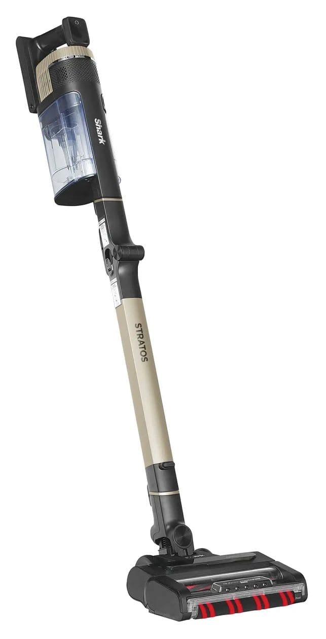 IZ400EUT PowerFins Plus Handstaubsauger Beutellos bis 60 min Laufzeit HEPA  (Schwarz) 