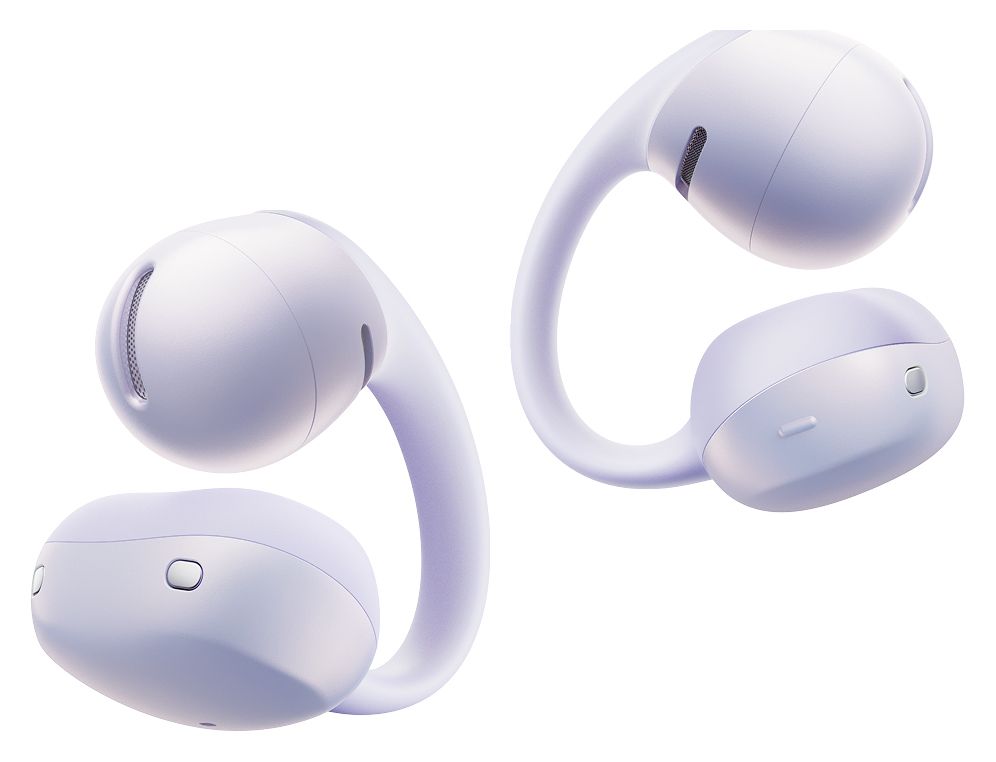 OpenDots Air In-Ear Bluetooth Kopfhörer kabellos 9 h Laufzeit IP55  (Violett) 