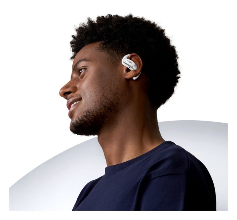 OpenFit Air Open-Ear Bluetooth Kopfhörer kabellos IP54  (Weiß) 