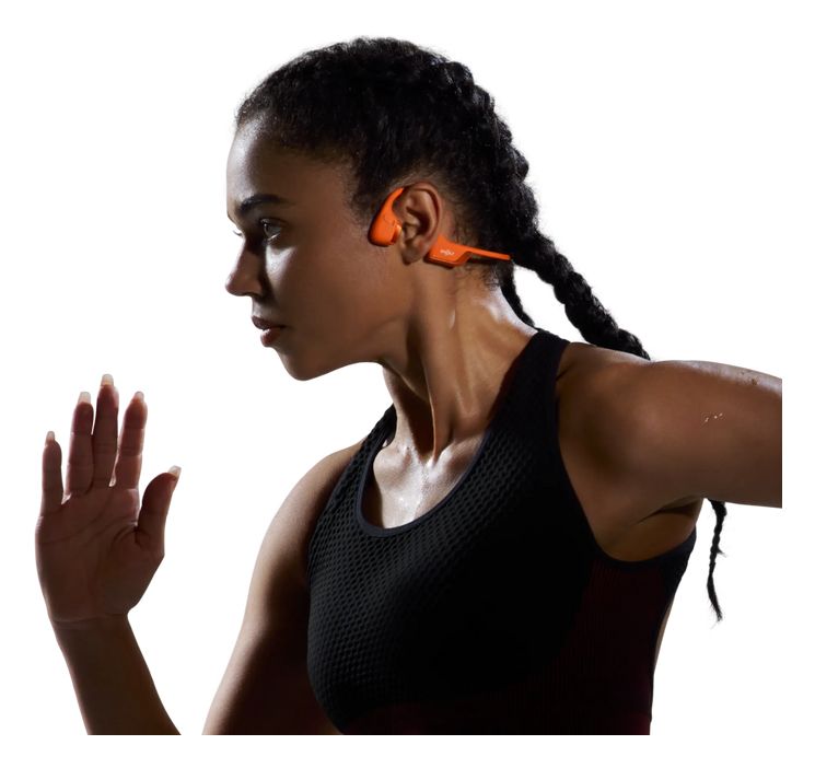 OpenRun Pro 2 Knochenschall Bluetooth Kopfhörer kabellos 12 h Laufzeit IP55  (Orange) 