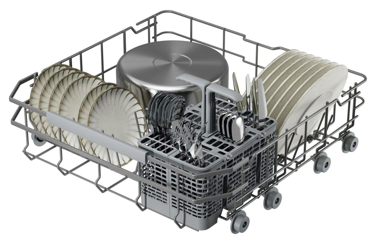 Serie 7000 GT7200B1SGM 60 cm Geschirrspüler teilintegriert (ohne Front) Leise 13 Maßgedecke aquaStop Funktion 