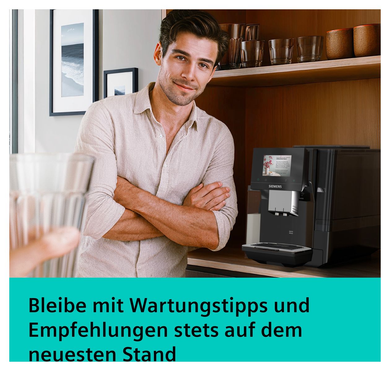 EQ700 TQ725E03 iAroma Kaffeevollautomat 19 bar 2,4 l 320 g  (Schwarz) 