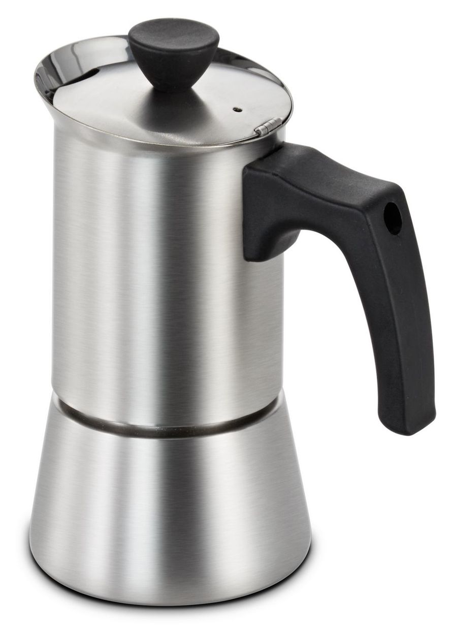 HZ9ES100 Espressomaschine 4 Tassen Filterkaffeemaschine (Edelstahl) 