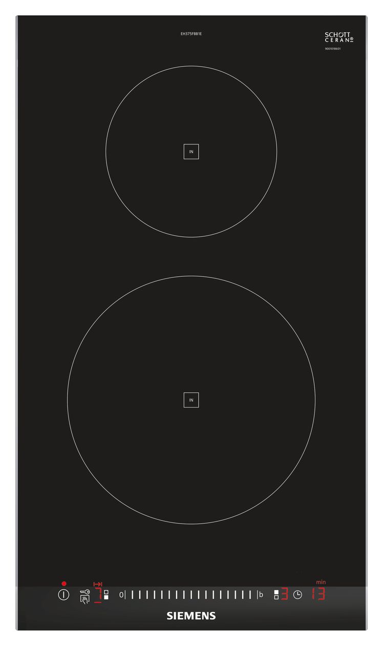 iQ100 EH375FBB1E autarkes 30cm Domino Induktions Kochfeld/Herdplatte 2 Zone(n) 
